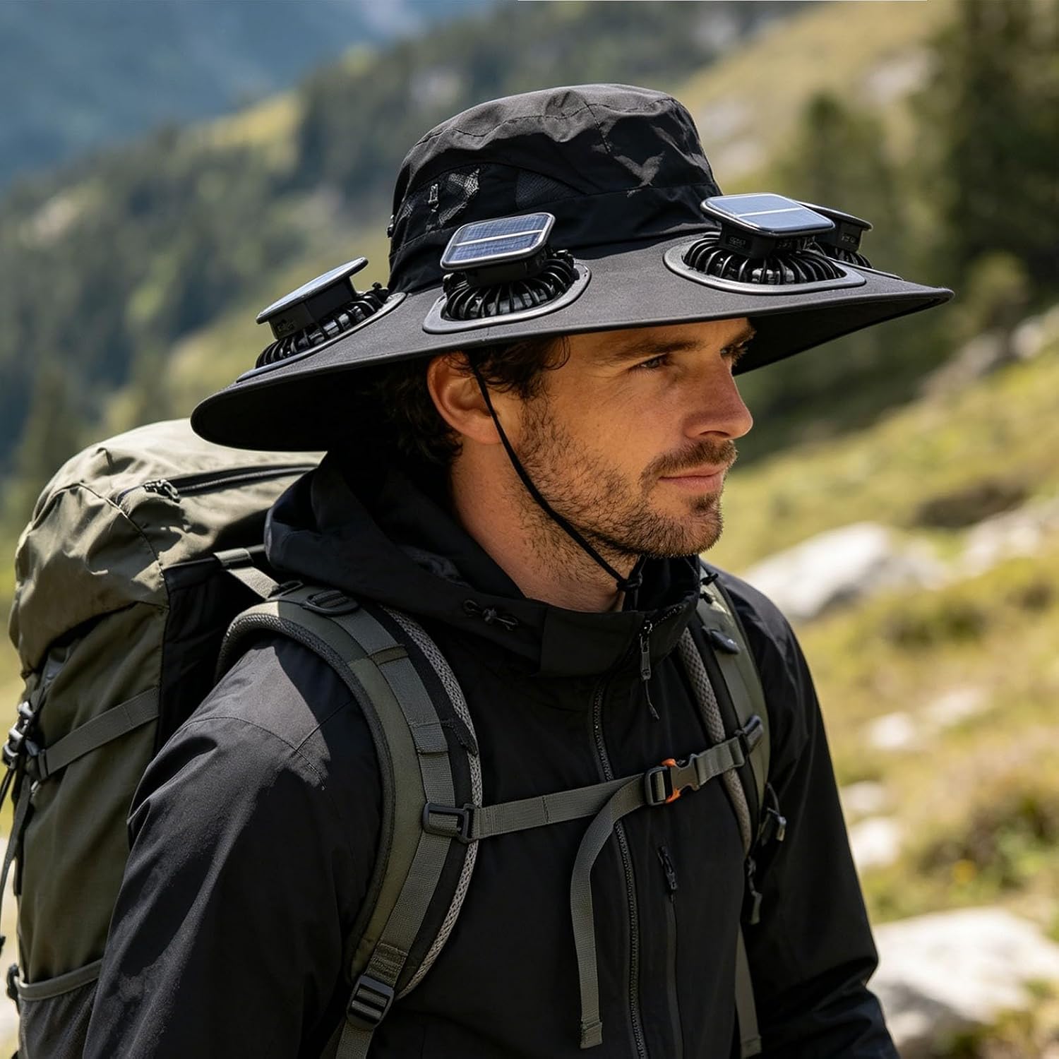 Outdoor Camping Ventilator - 2026 Hot Summer 6 Fans Visor