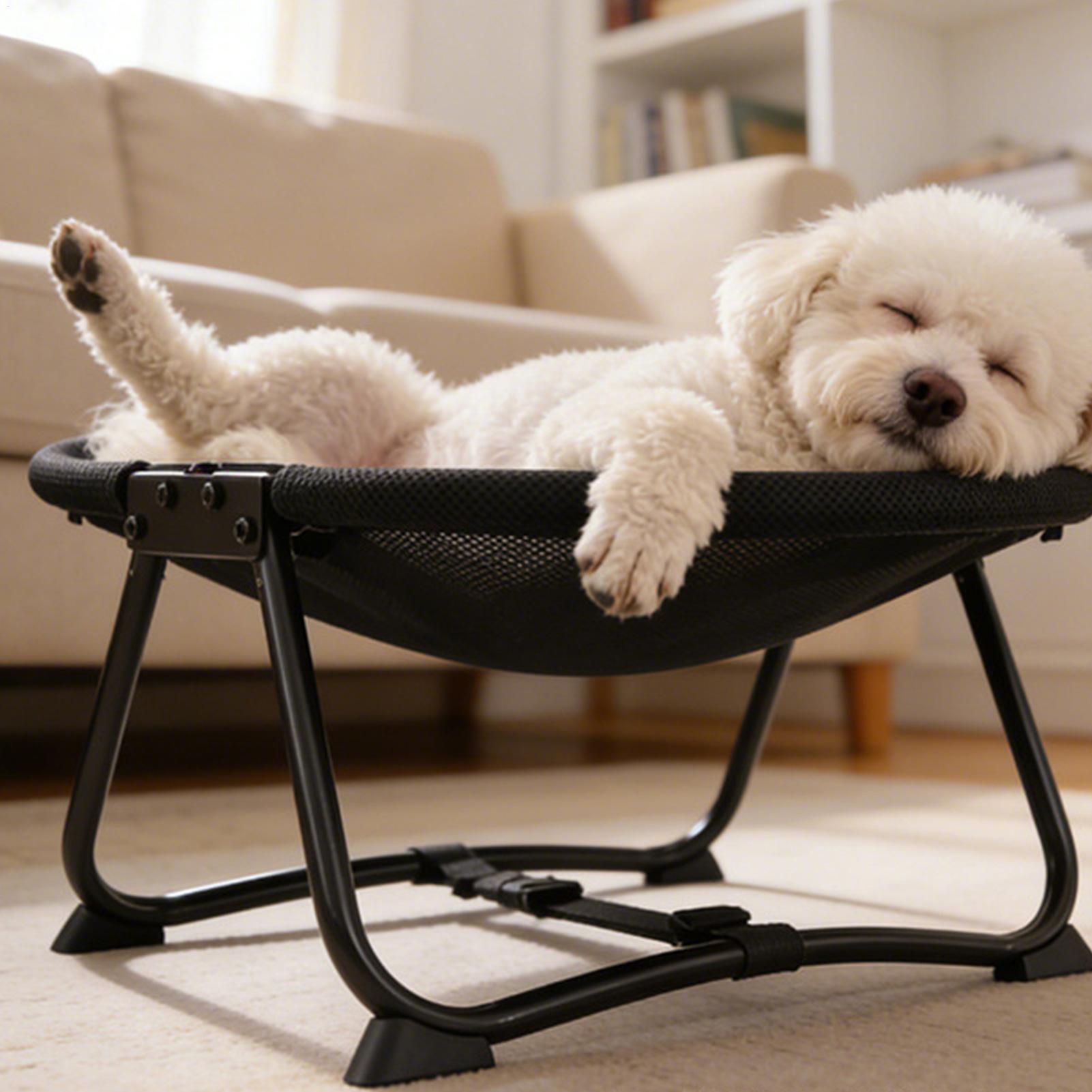 Outdoor Camping Dog Bed - Dog Cot Bed Foldable Soft Hammock