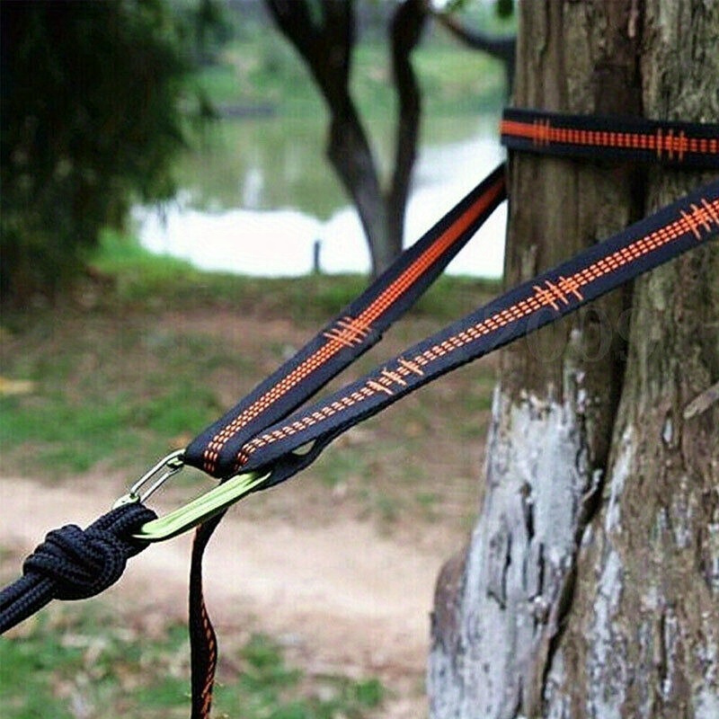 Camping Hammock - 2/4 piece heavy duty climbing buckle