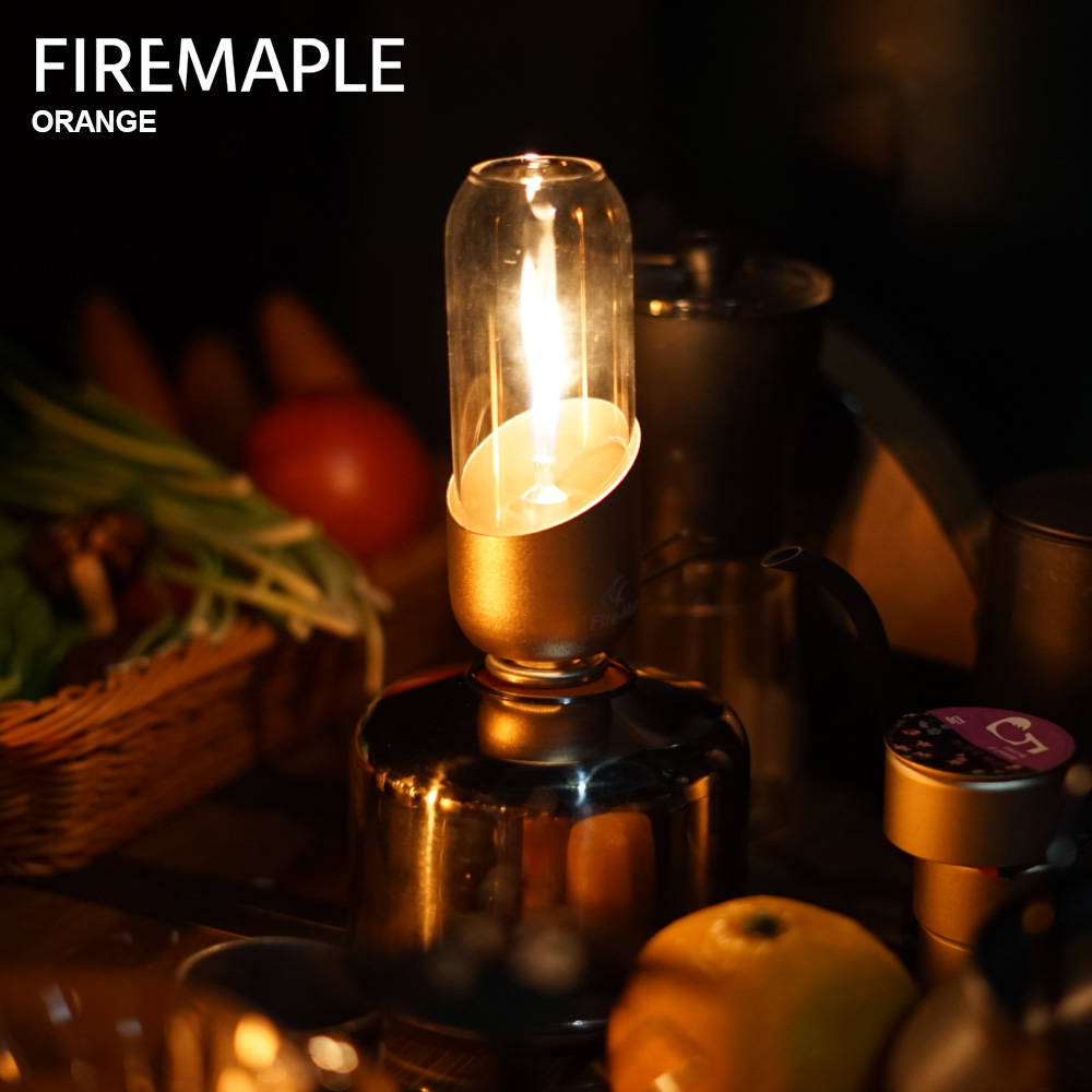 Outdoor Camping Outlet - Fire Maple Orange Gas Lantern Outdoor
