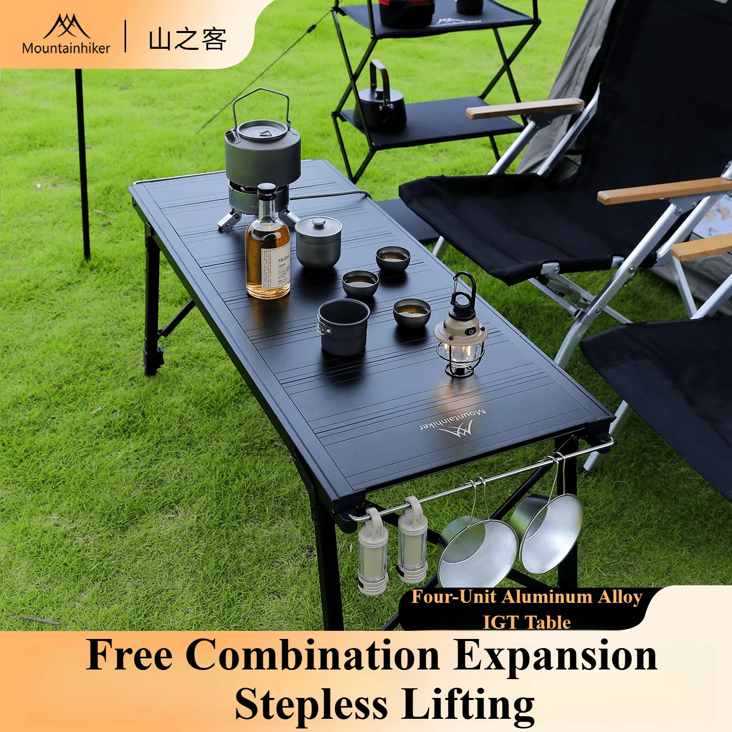 Outdoor Camping Outlet - Mountainhiker Camping Folding Lift Removable Multi