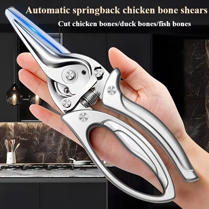 Cooking Outdoor Camping - 1/2PCS heavy-duty automatic chicken bone clipper