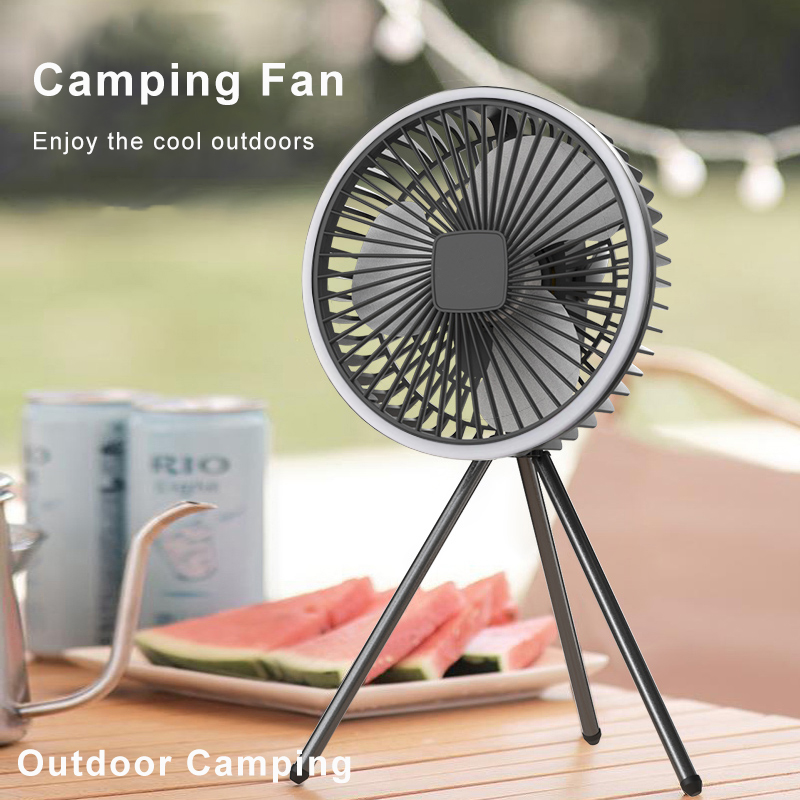 Outdoor Camping Ventilator - Portable Camping Fan 10000mAh 5000mAh USB