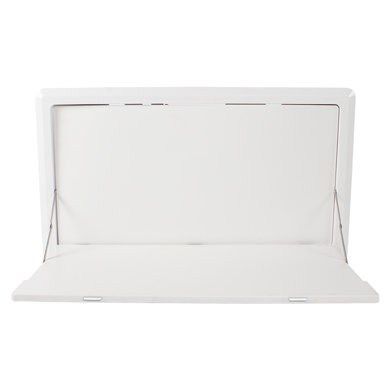 Camp Table Folding - White/Black 800*450*26mm RV Exterior Table with/without
