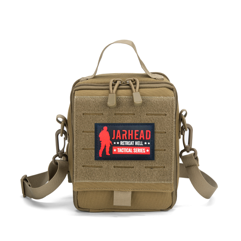 First Aid Kit Camping - Tactical MOLLE EDC Crossbody Bag,Outdoor Multi-Purpose