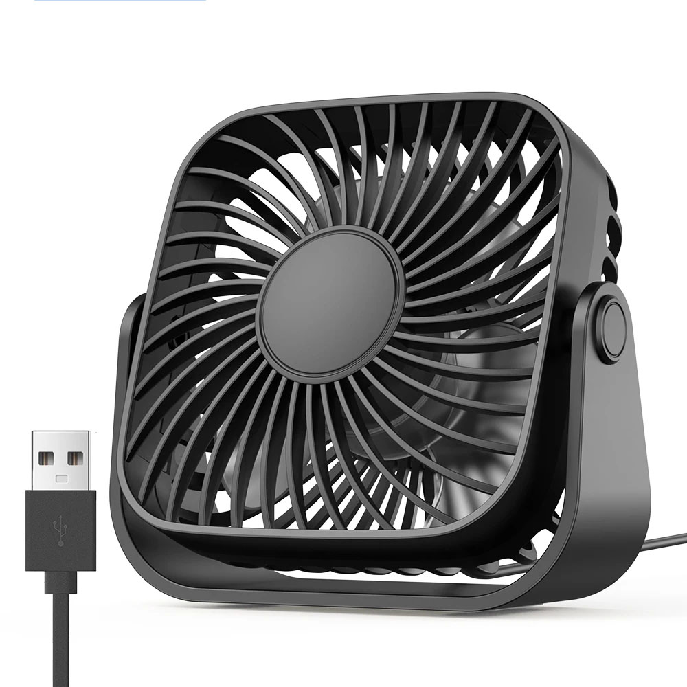 Outdoor Camping Ventilator - 4Inch USB Mini Portable Fan for