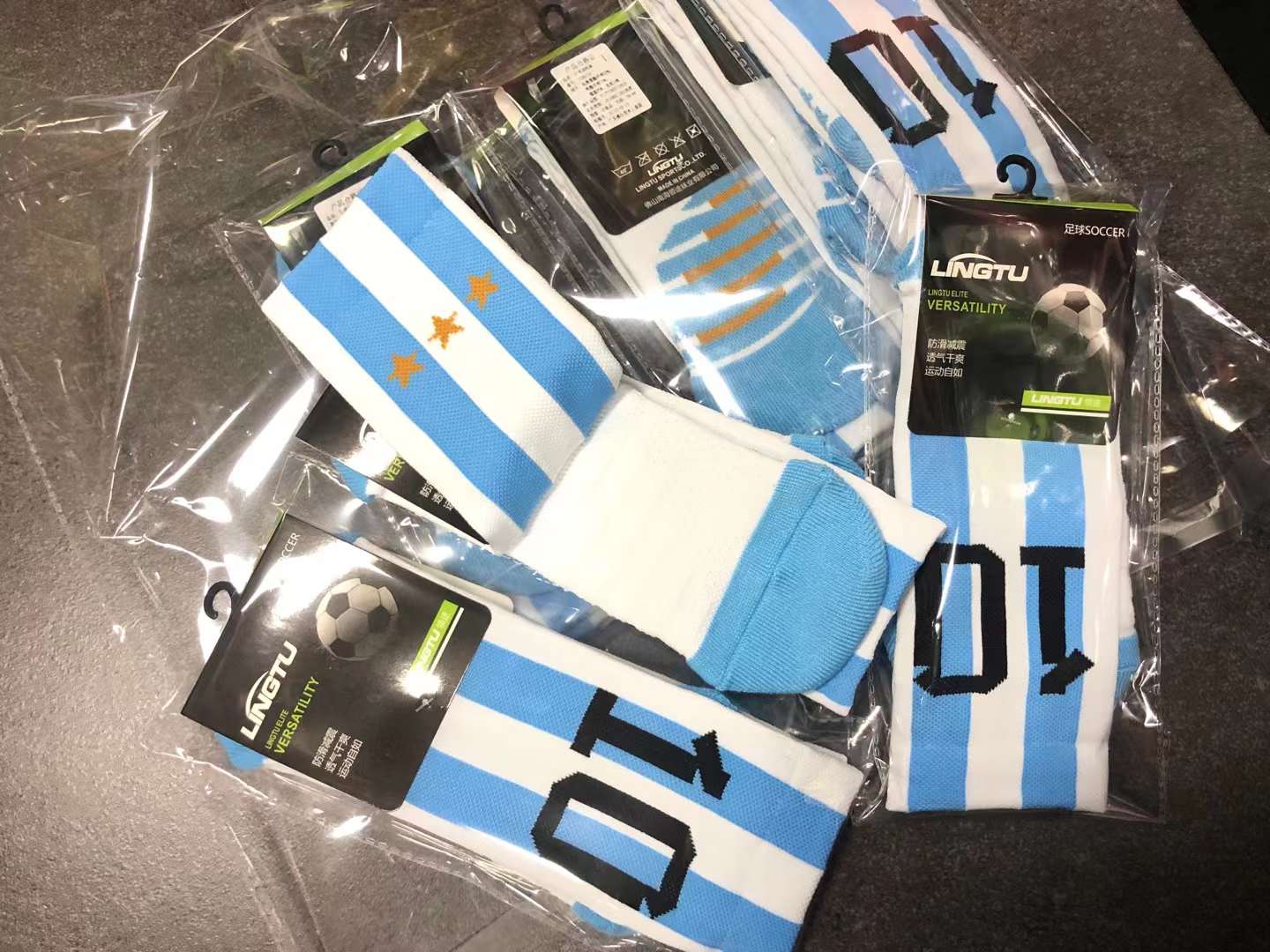 Number Kids Soccer Socks 10# S - Outdoor Boys Camping Youtube ulasan dan harga