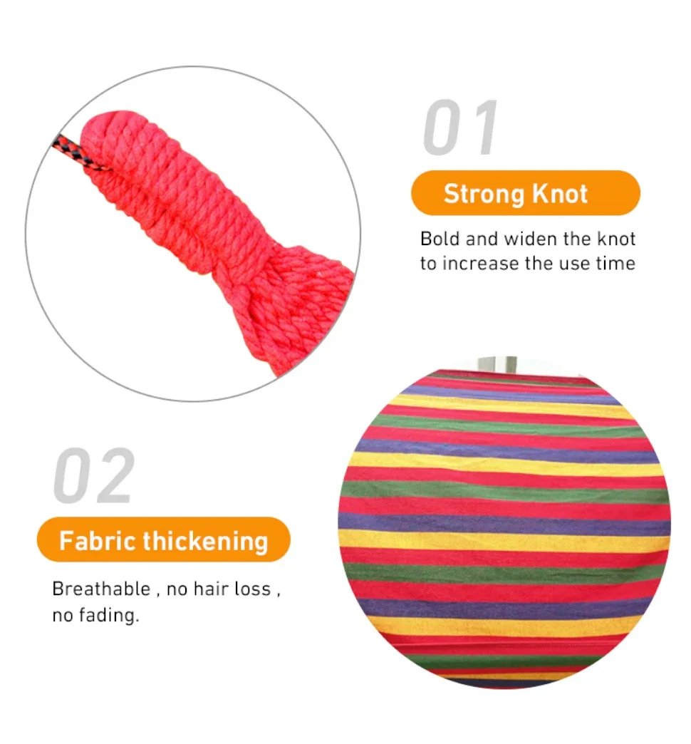 1pc Outdoor Canvas Hammock Cam - Camping Hammock ulasan dan harga