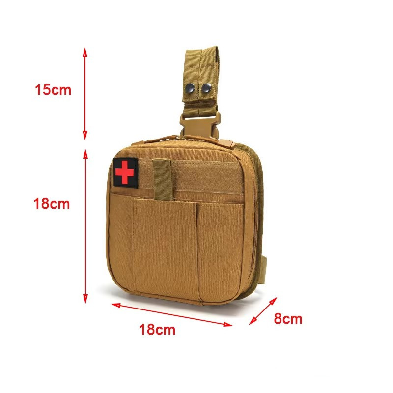 MOLLE Drop Leg Pouch Medical K - First Aid Kit Camping ulasan dan harga