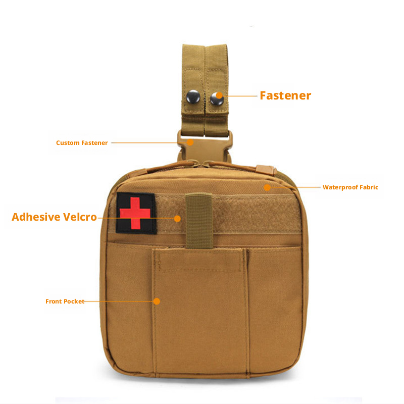 MOLLE Drop Leg Pouch Medical K - First Aid Kit Camping ulasan dan harga
