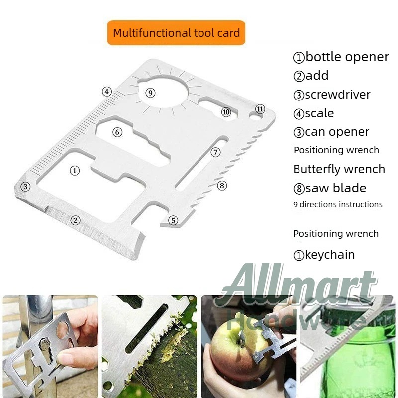 Multi functional portable EDC  - First Aid Kit Camping ulasan dan harga