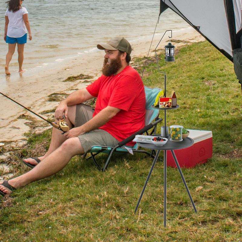 Round Camping Table Foldable O - Outdoor Camping Table Foldable ulasan dan harga