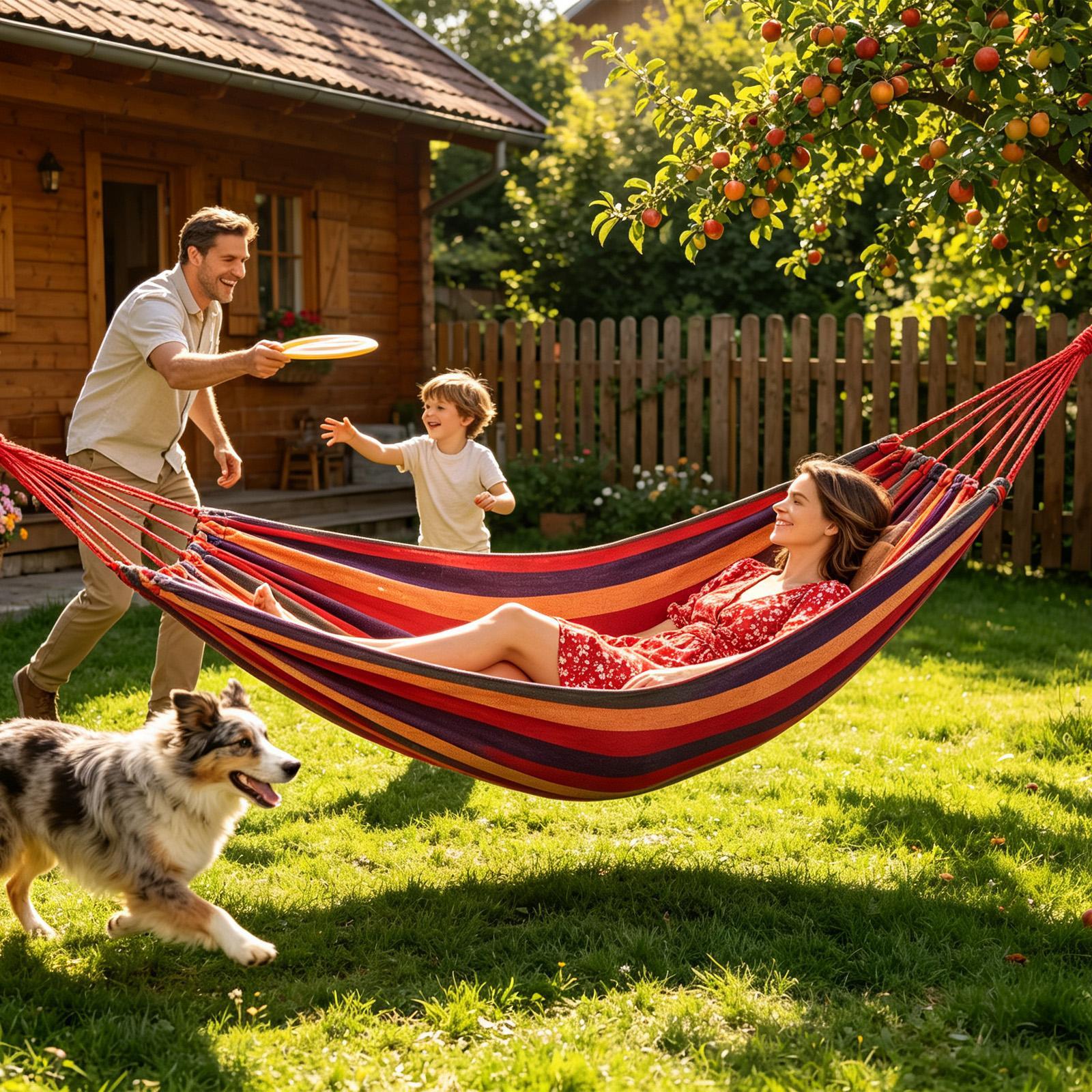 Portable Hammock 200x150cm Por - Camping Hammock ulasan dan harga
