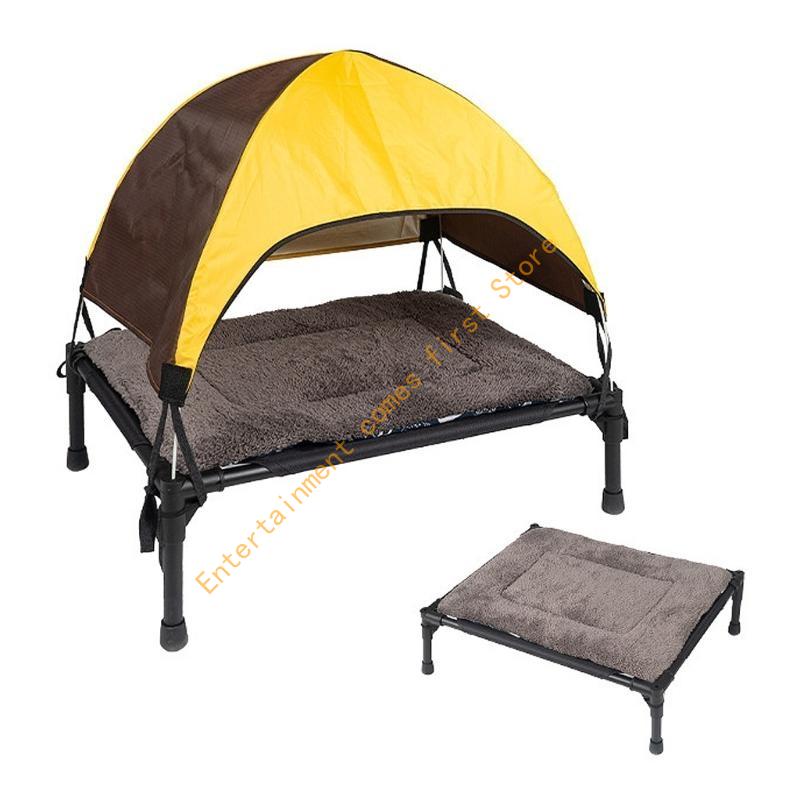 Outdoor Raised Dog Cot Bed wit - Outdoor Camping Dog Bed ulasan dan harga