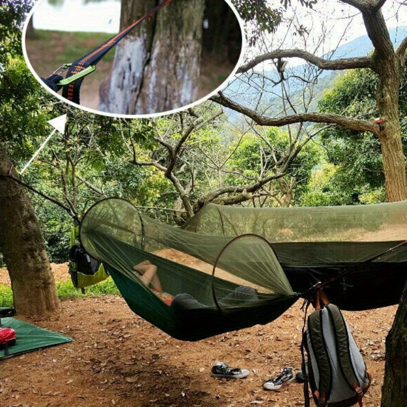 2/4 piece heavy duty climbing  - Camping Hammock ulasan dan harga