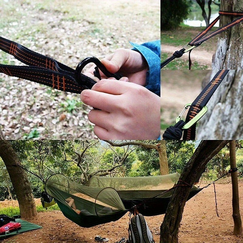 2/4 piece heavy duty climbing  - Camping Hammock ulasan dan harga
