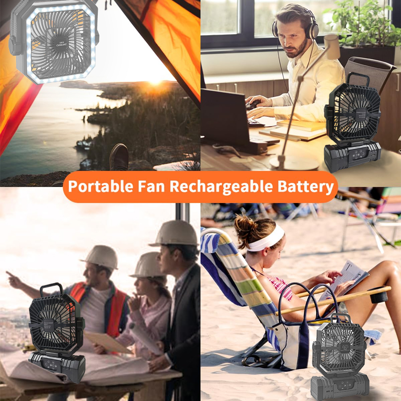 20000mAh Camping Ceiling Fan R - Outdoor Camping House ulasan dan harga