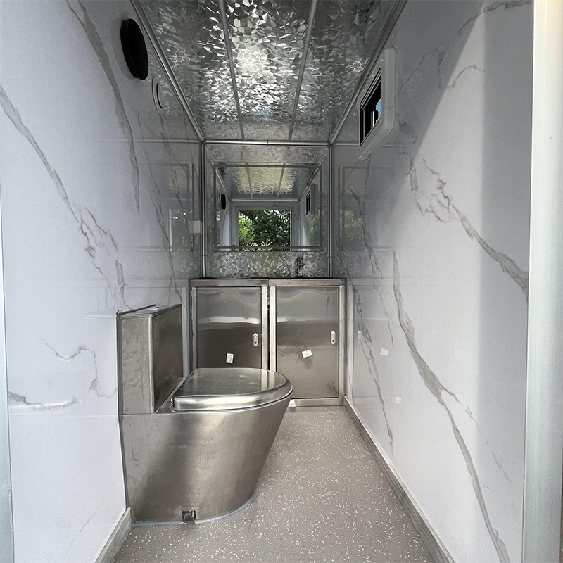 Portable Steel Mobile Bathroom - Outdoor Camping Venues ulasan dan harga