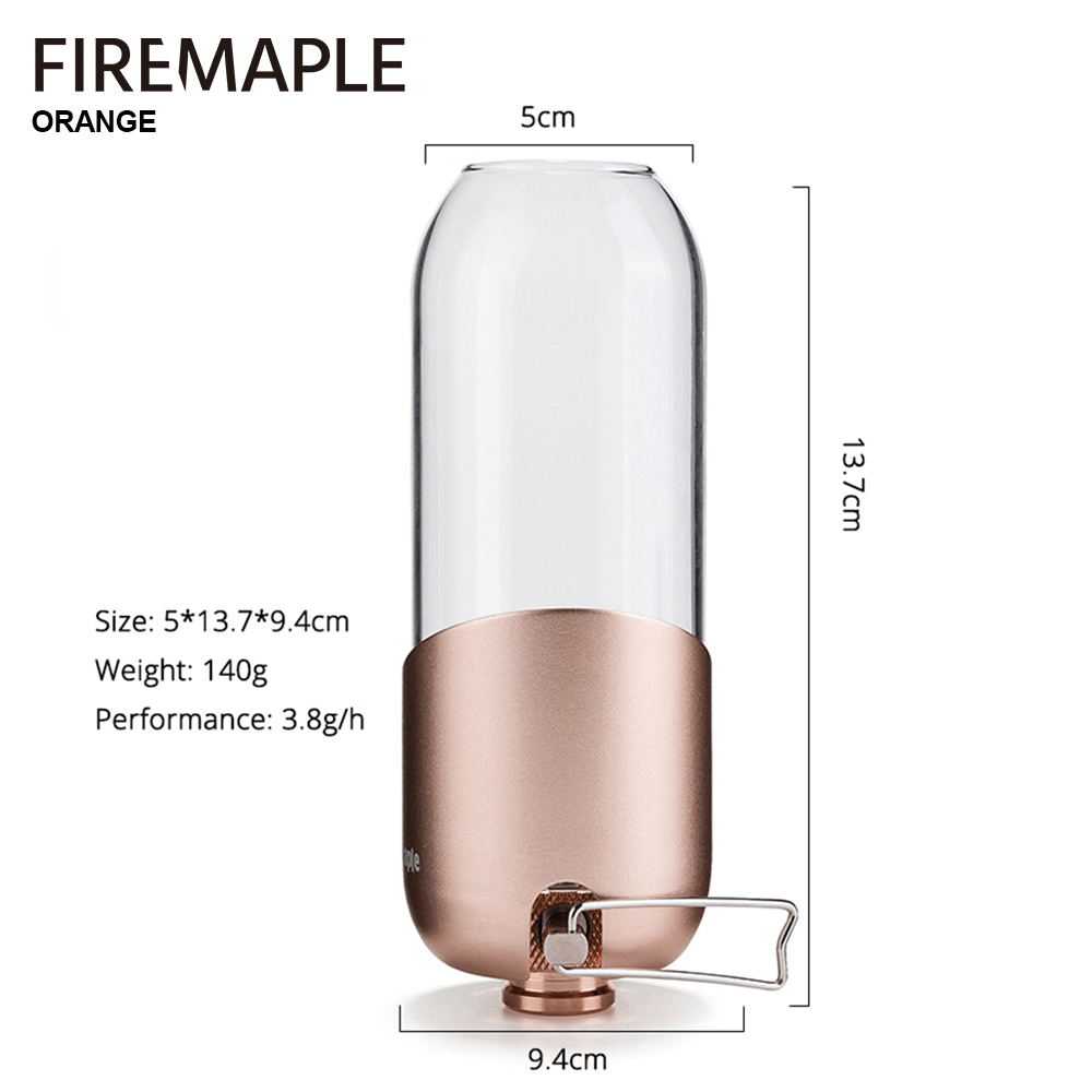 Fire Maple Orange Gas Lantern  - Outdoor Camping Outlet ulasan dan harga