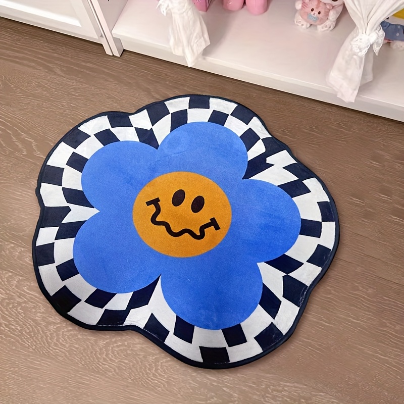 VIKAMA Blue Smiley Face Flower - Camping Outdoor Or Indoor ulasan dan harga