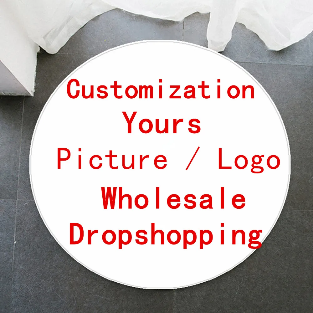 Custom circular anti-slip rug  - Camping Outdoor Or Indoor ulasan dan harga