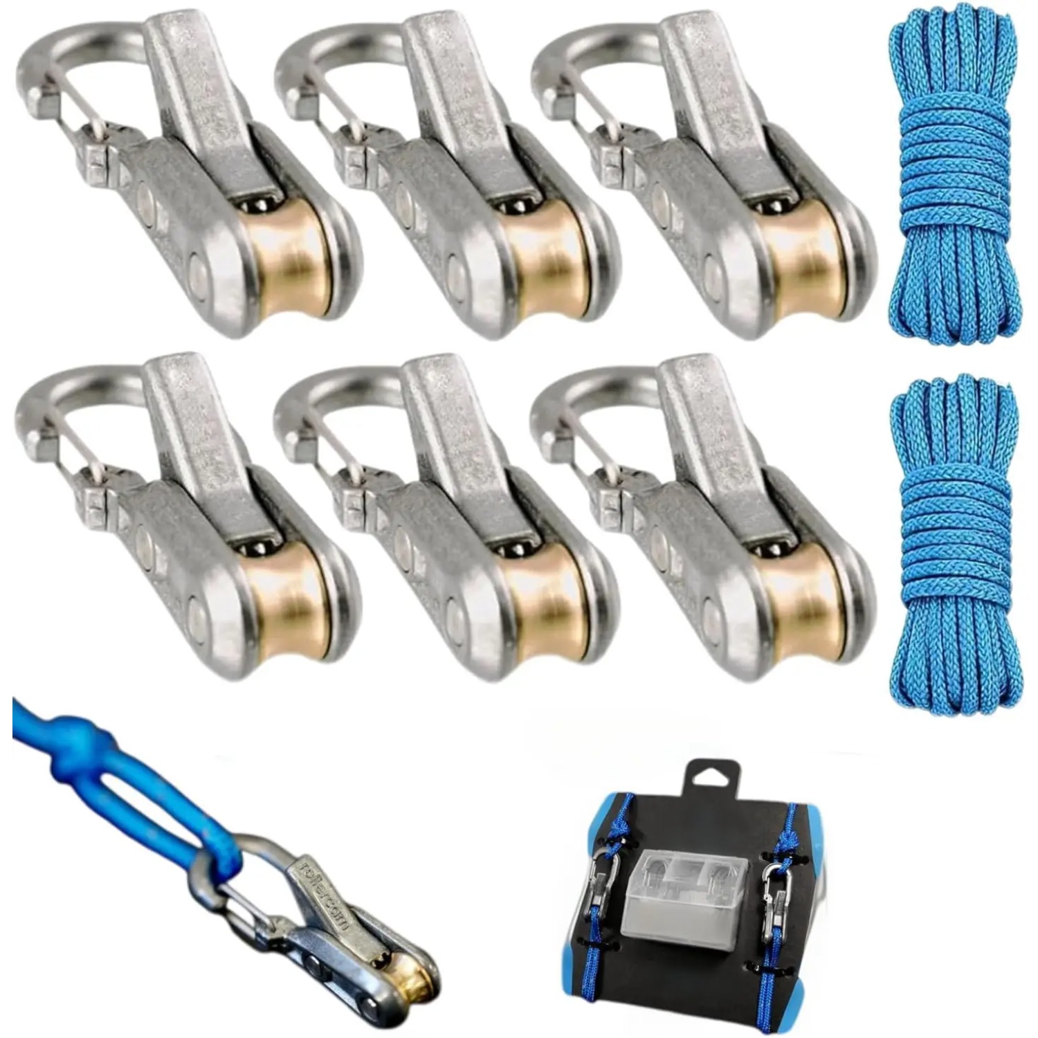 6Pcs Paracord Rope Tensioner K - Outdoor Camping Guy ulasan dan harga