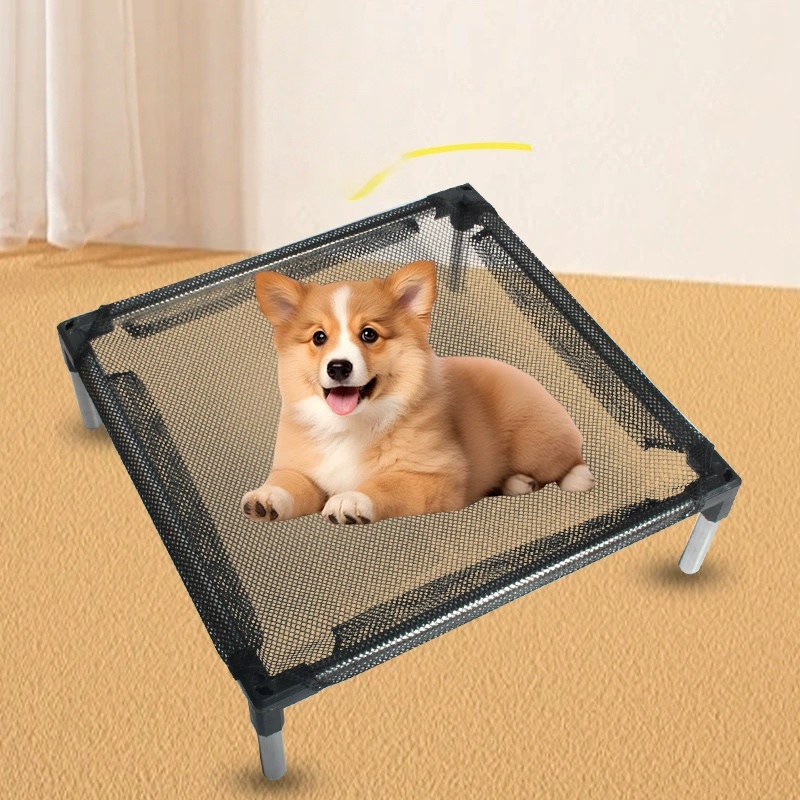 Cooling Elevated Dog Bed - Rai - Outdoor Camping Dog Bed ulasan dan harga