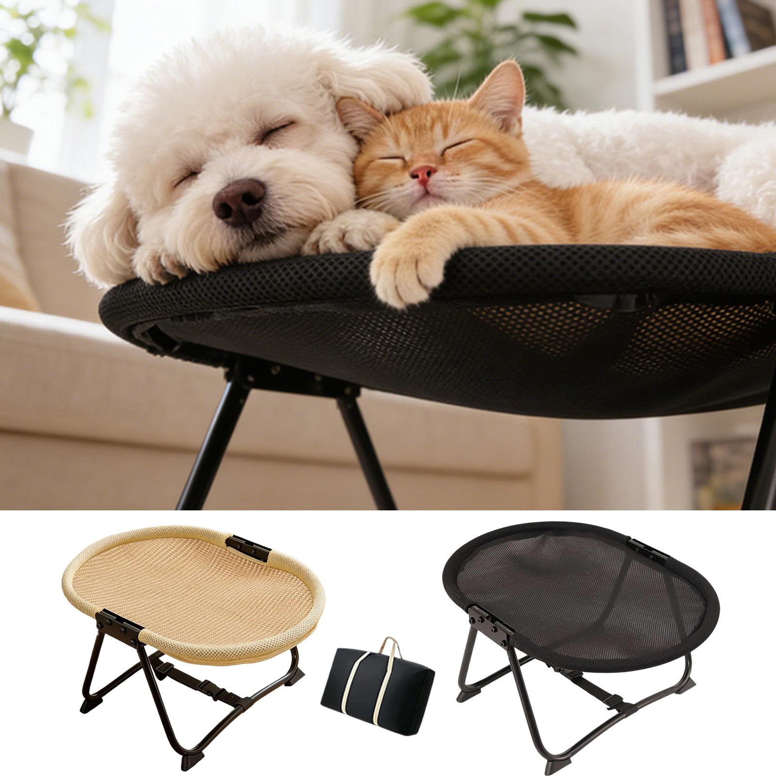 Dog Cot Bed Foldable Breathabl - Outdoor Camping Dog Bed ulasan dan harga