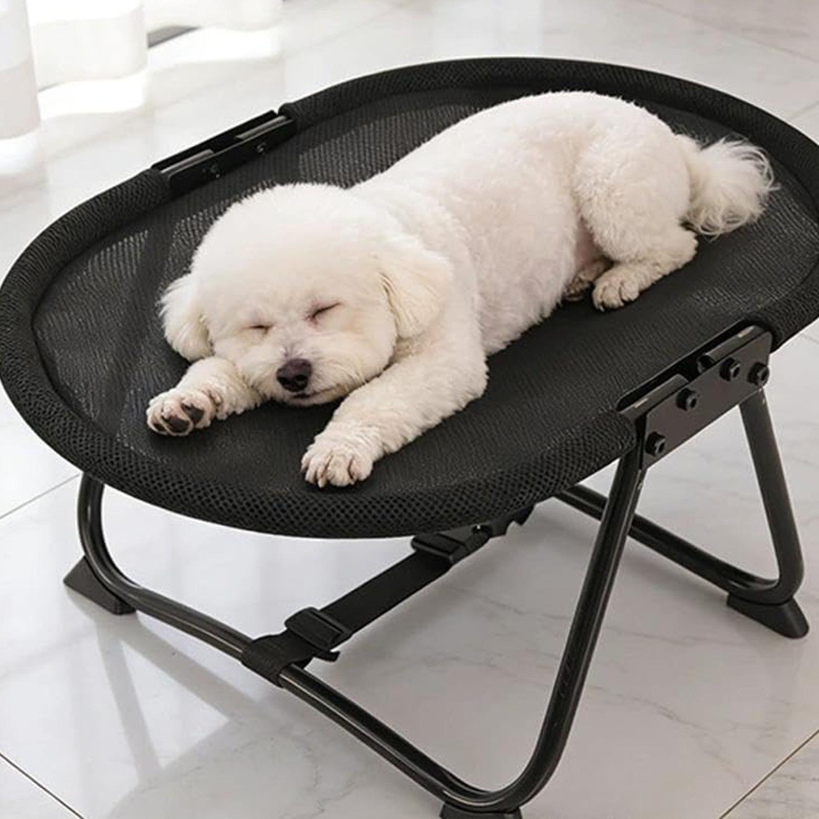 Dog Cot Bed Foldable Breathabl - Outdoor Camping Dog Bed ulasan dan harga