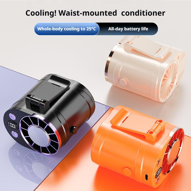 Portable Waist Cooling Fan Sem - Outdoor Camping Ventilator ulasan dan harga