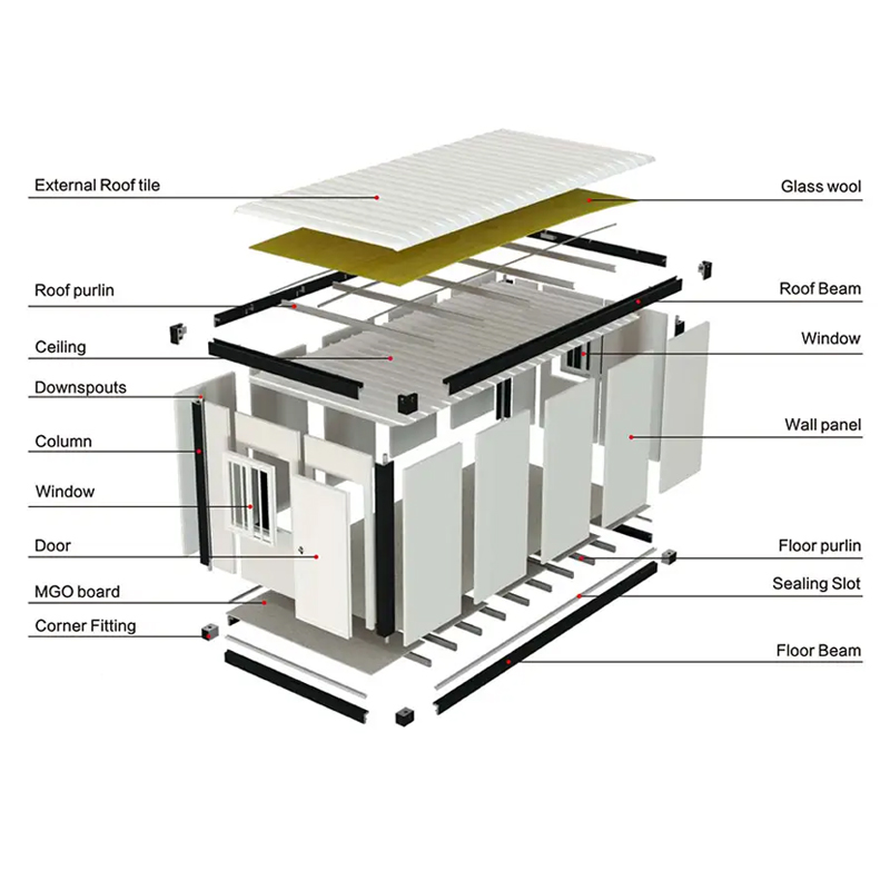 Factory Price Modern Style Pre - Outdoor Camping House ulasan dan harga