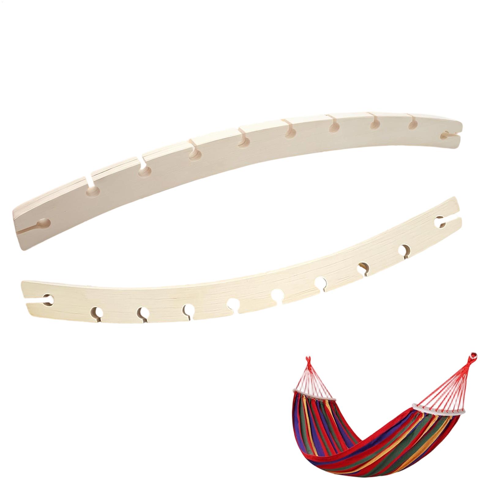 2 Pieces 10-Hole Wooden Hammoc - Camping Hammock ulasan dan harga