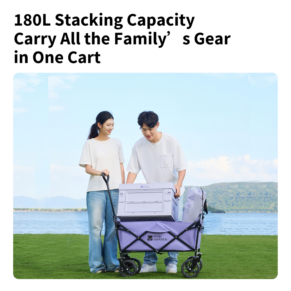 Mobi Garden Foldable Four-Whee - Outdoor Camping Furniture ulasan dan harga