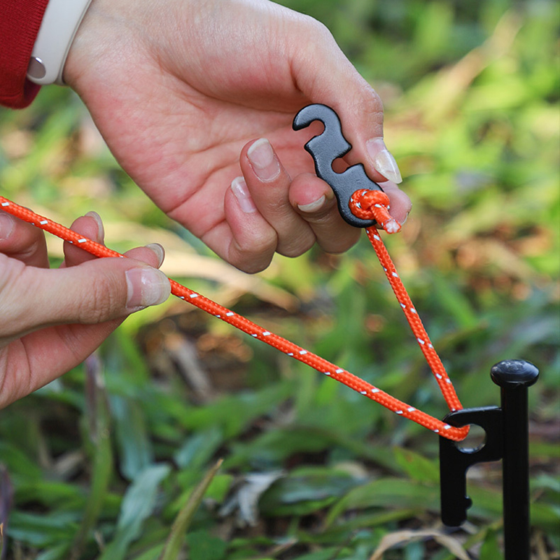 5/20Pcs Guyline Tensioner Alum - Outdoor Camping Guy ulasan dan harga