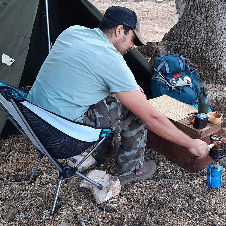 Portable Folding Camping Chair - Outdoor Camping Furniture ulasan dan harga