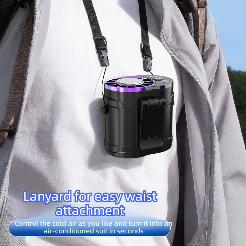 Rechargeable Portable Waist Fa - Outdoor Camping Ventilator ulasan dan harga
