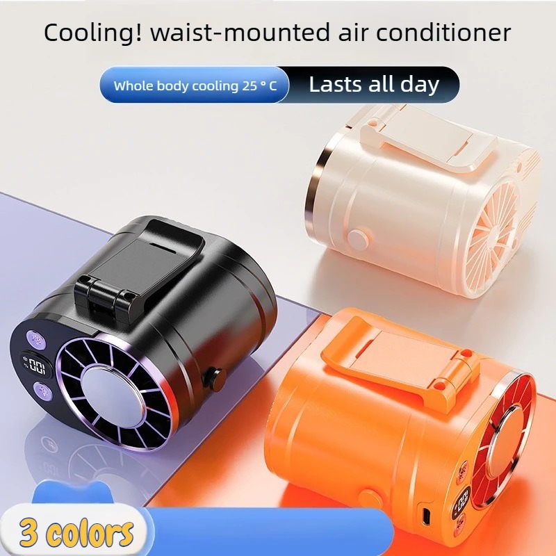 Rechargeable Portable Waist Fa - Outdoor Camping Ventilator ulasan dan harga