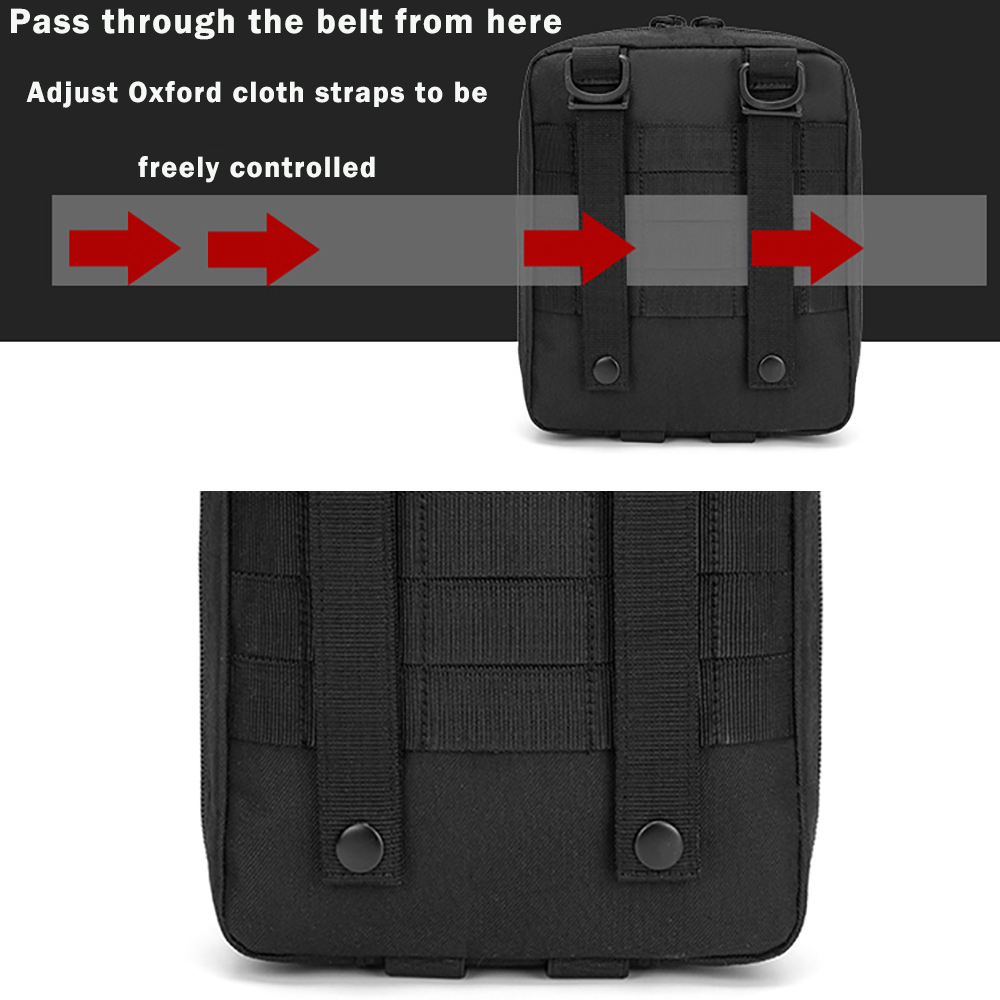 Tactical Molle EDC Pouch Outdo - First Aid Kit Camping ulasan dan harga