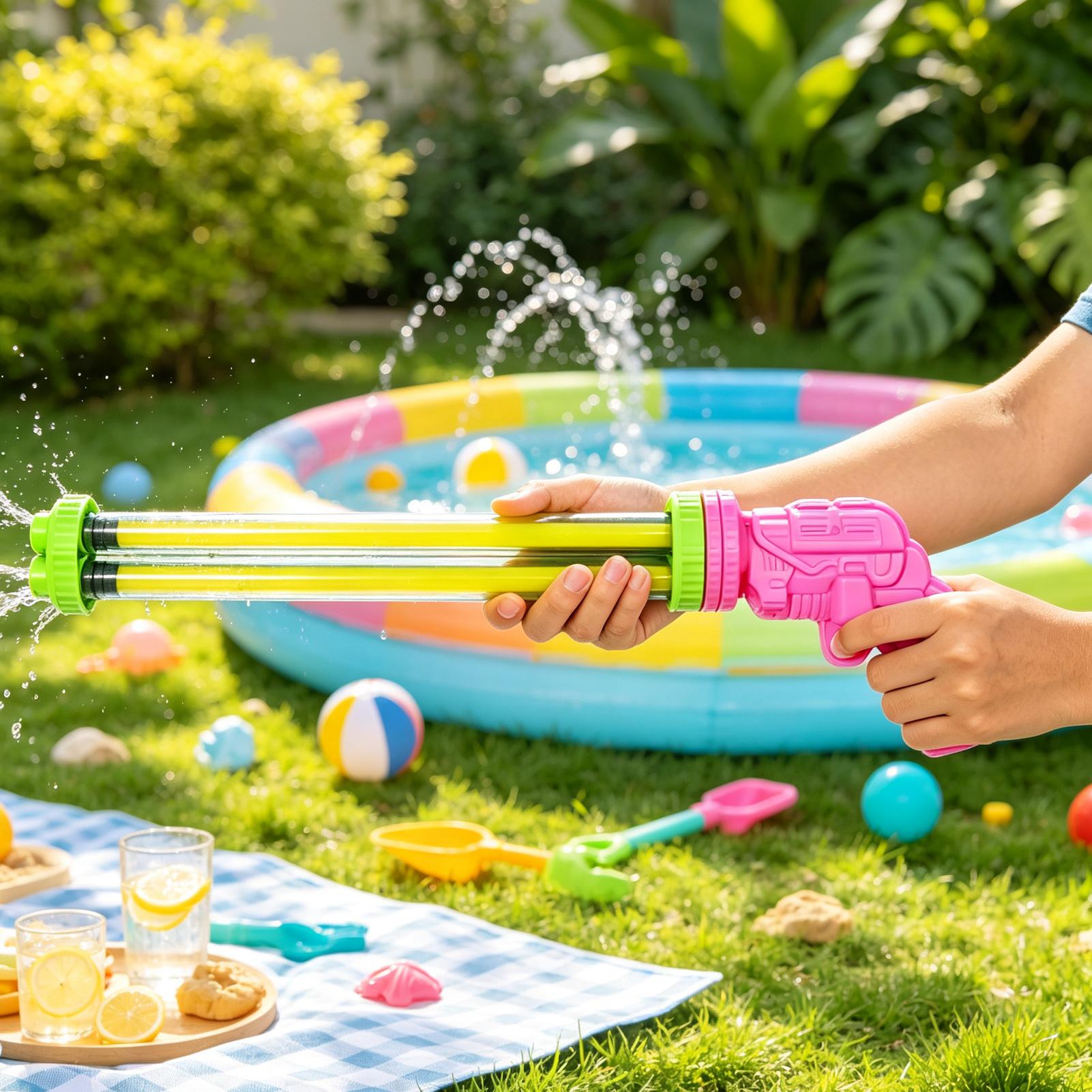 Water Squirter Pull-Out Multi- - Outdoor Boys Camping Youtube ulasan dan harga