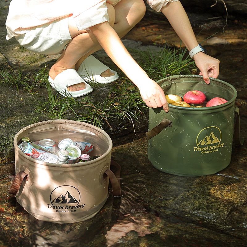 Car Folding Bucket Waterproof  - Outdoor Camping Outlet ulasan dan harga