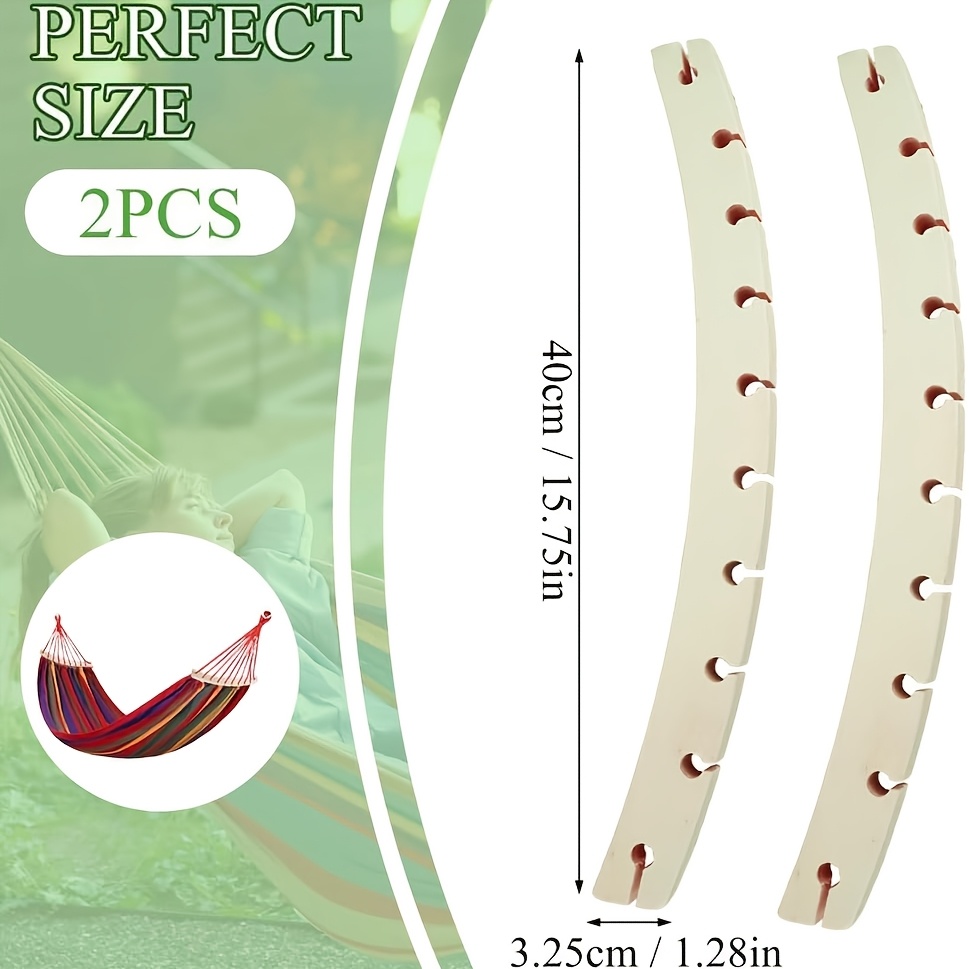 2Pcs Detachable Wooden Hammock - Camping Hammock ulasan dan harga