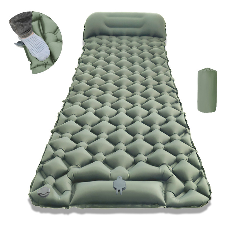Auto Inflatable Foot Press Cam - Outdoor Camping House ulasan dan harga