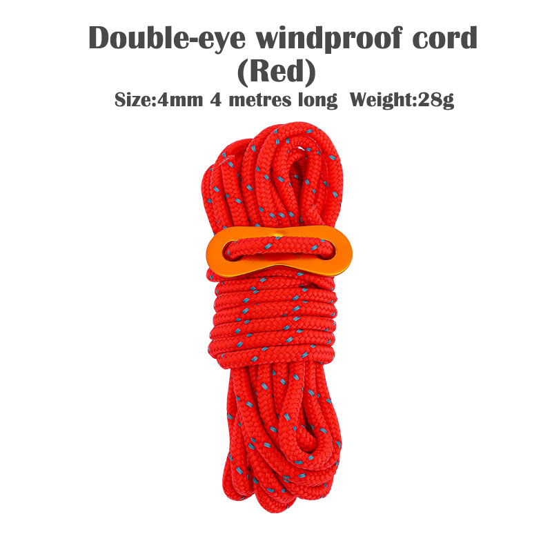 Tent Ropes 4mm Reflective Cord - Outdoor Camping Guy ulasan dan harga