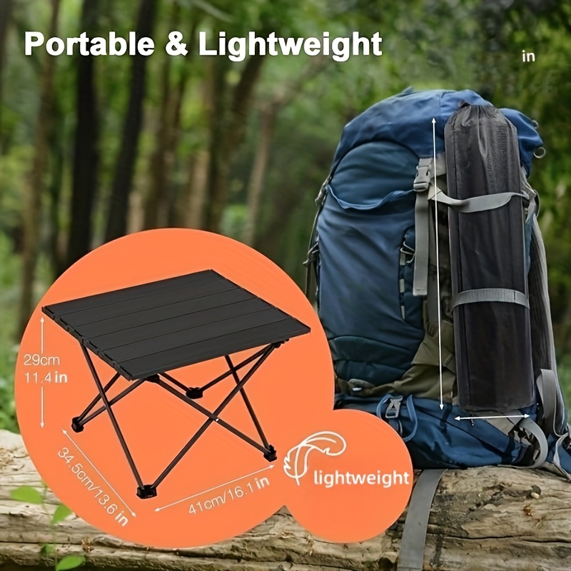 Portable Foldable Camping Side - Outdoor Camping Table Foldable ulasan dan harga