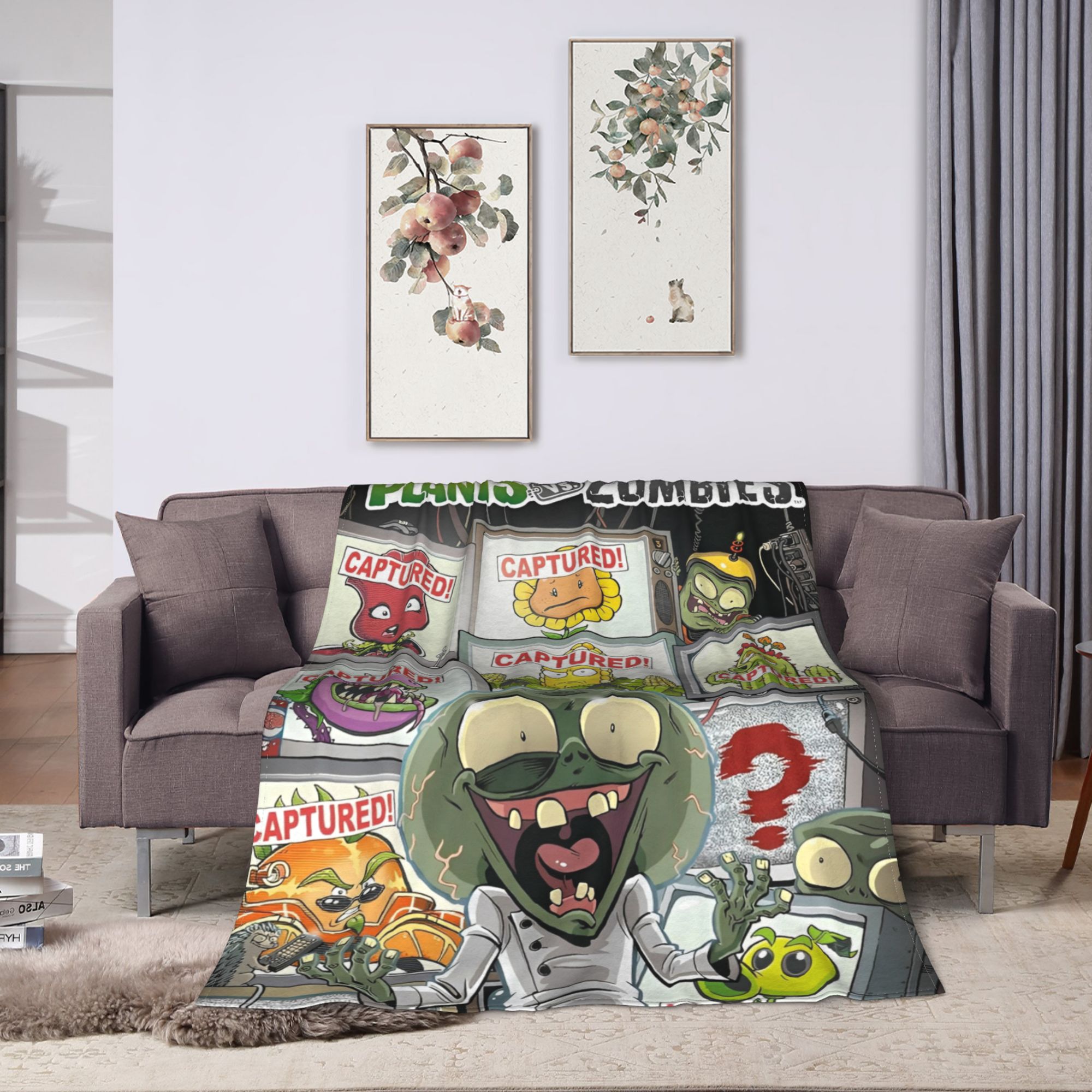 Game P-Plants-vs-Zombie  Flann - Outdoor Camping Games For Adults ulasan dan harga
