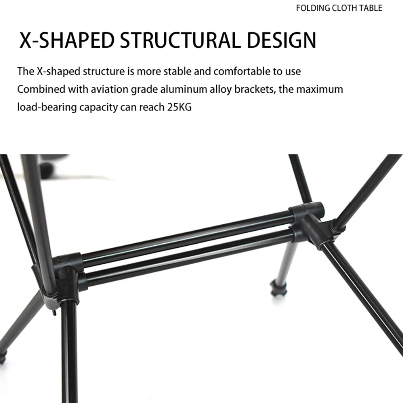 Camping Oxford Fabric Table Fo - Outdoor Camping Table Foldable ulasan dan harga