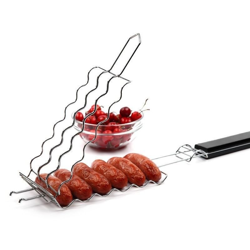 Portable Camping BBQ Grill Com - Cooking Outdoor Camping ulasan dan harga
