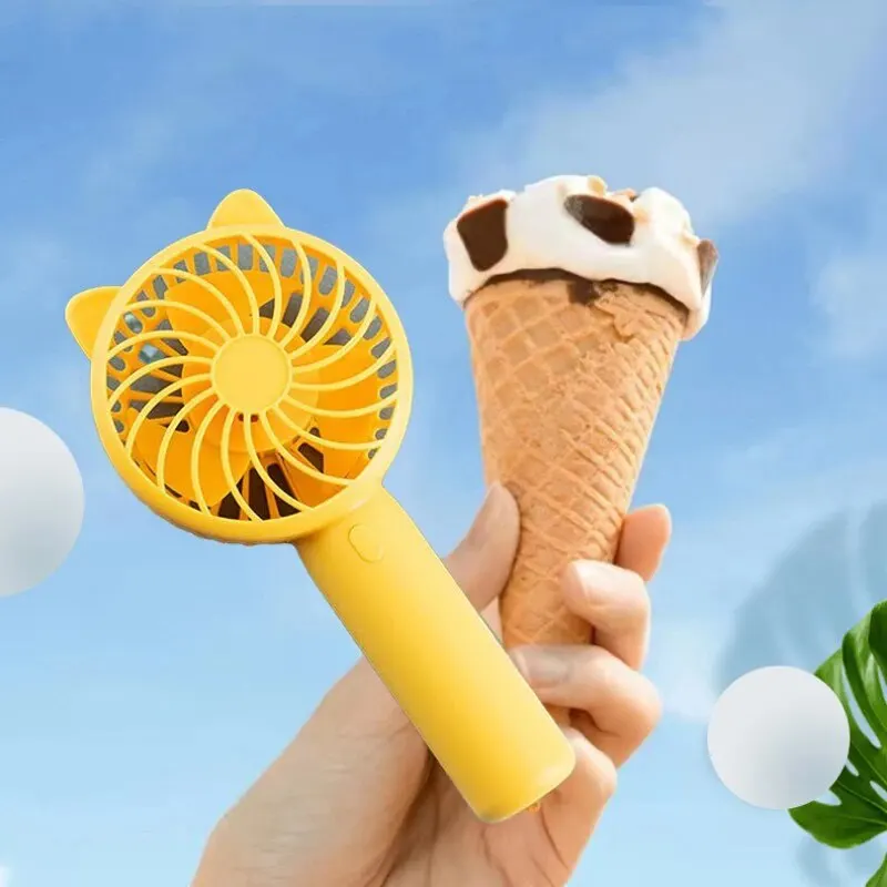 1pc Mini Handheld Fan Cooling  - Outdoor Camping Ventilator ulasan dan harga