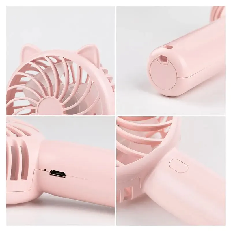 1pc Mini Handheld Fan Cooling  - Outdoor Camping Ventilator ulasan dan harga