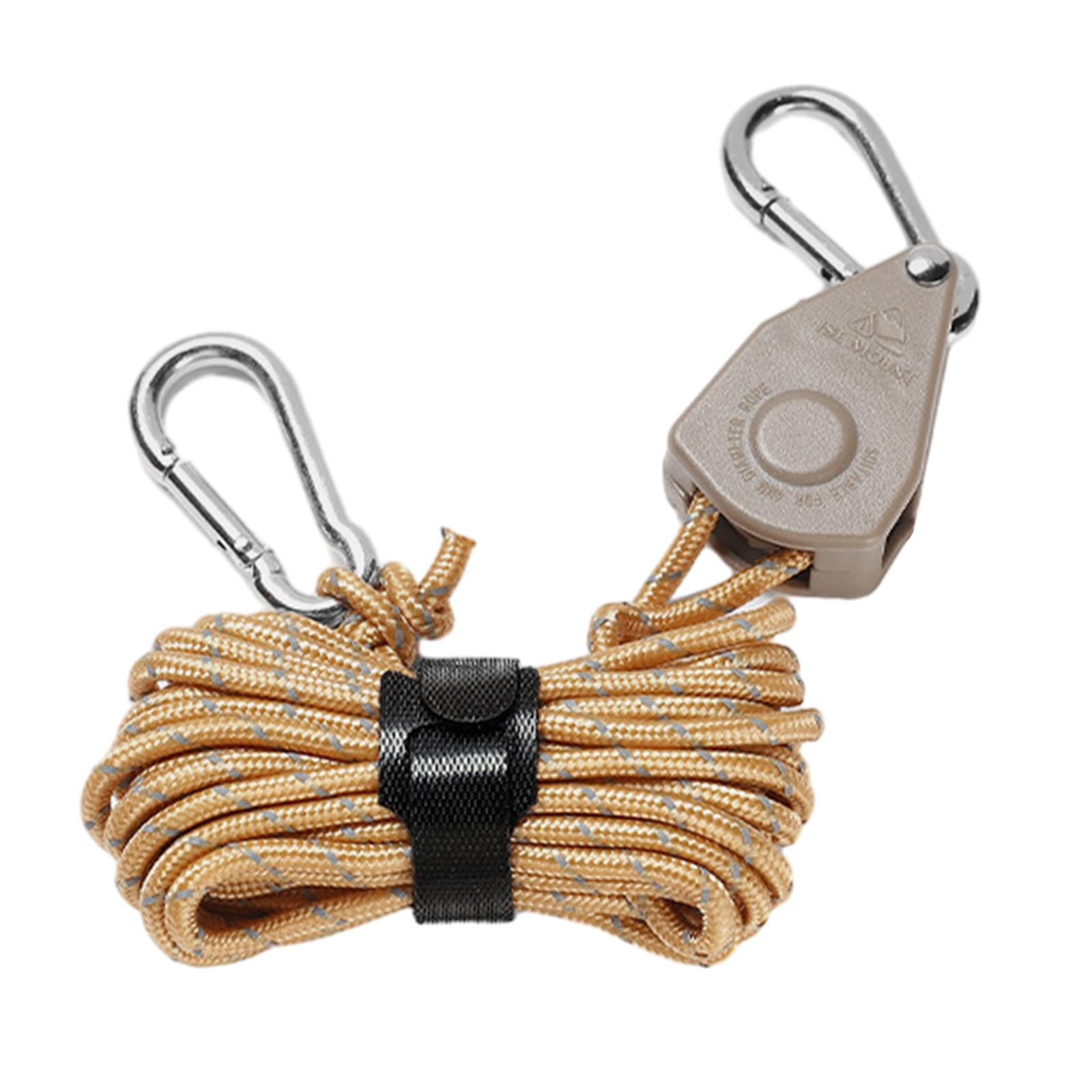 Tent Wind Rope Ratchet Guy Lin - Outdoor Camping Guy ulasan dan harga